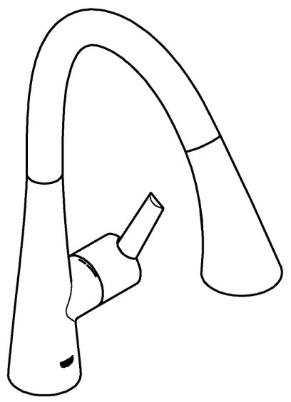 GROHE 30219002 - Elektronická drezová batéria ZEDRA TOUCH lesklý chróm