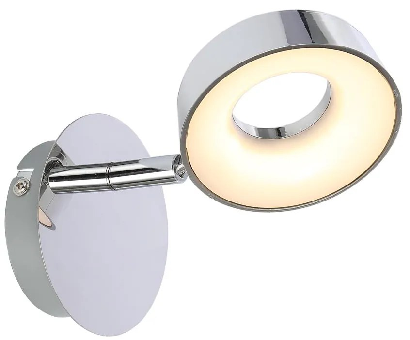 Candellux ISLA Nástenné svietidlo 1X4W LED Chrome 3000K 91-61706