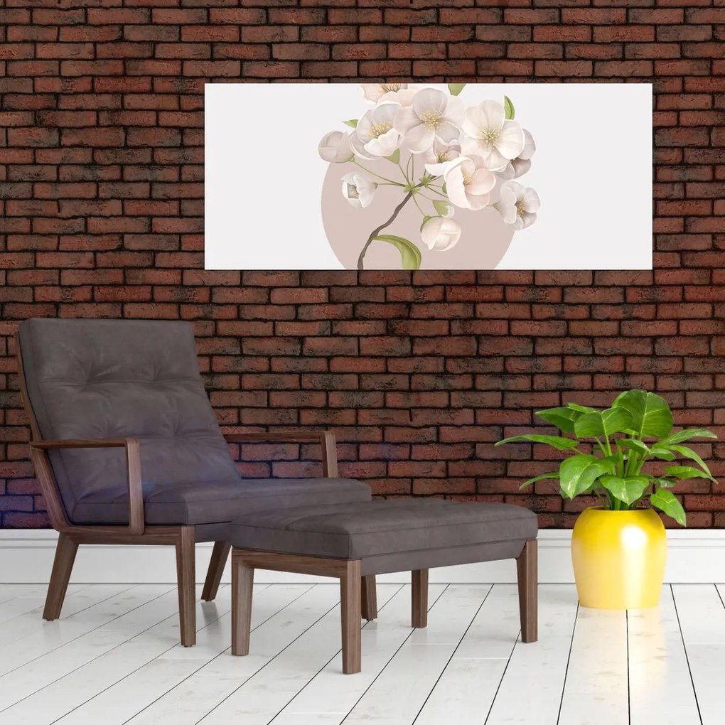 Obraz - Bloom with grace N⁰2 (120x50 cm)