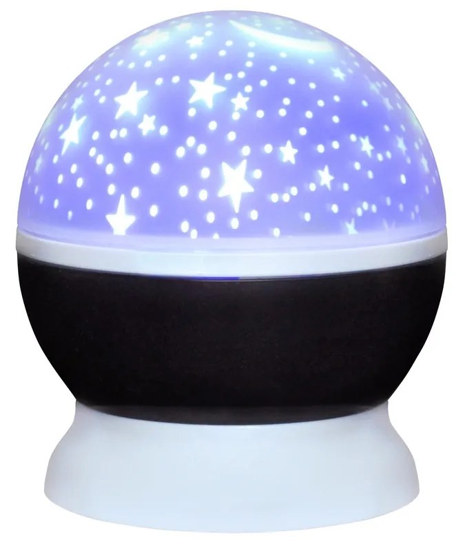 Solight LED projektor vianočná guľa, 9 režimov