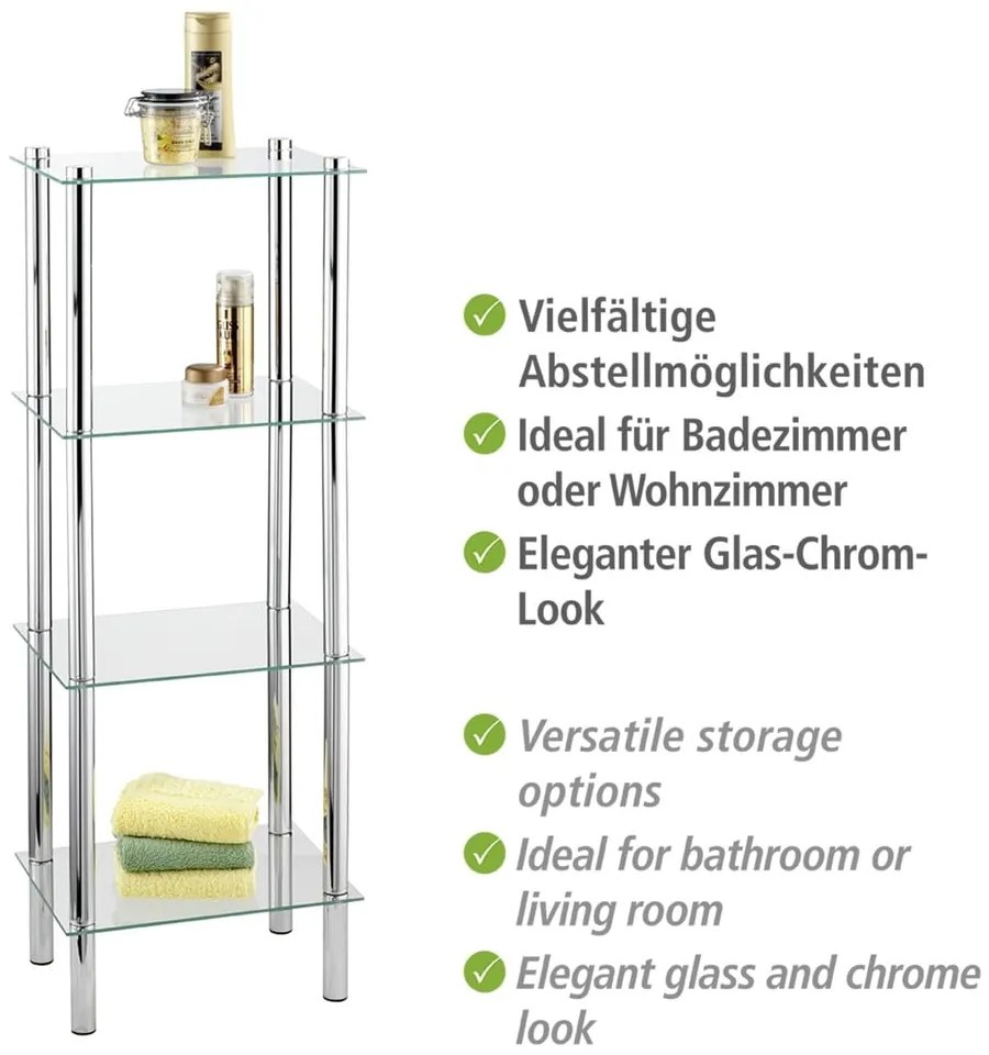 Polička so 4 dielmi Wenko Yago