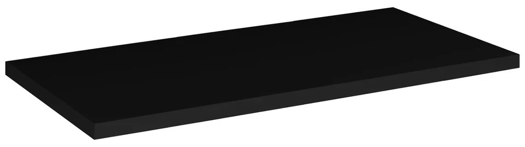 Závesná skrinka pod umývadlo Nova Oak I s doskou 80 cm čierna/dub coast evoke