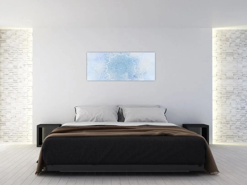 Obraz - Zimná mandala (120x50 cm)