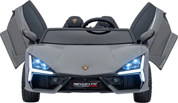 Elektrické autíčko Lamborghini Revuelto XL STRONG sivé