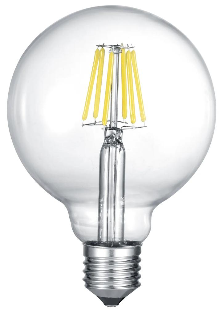 GLOBE | Sklenená LED žiarovka E27 6W/3000K