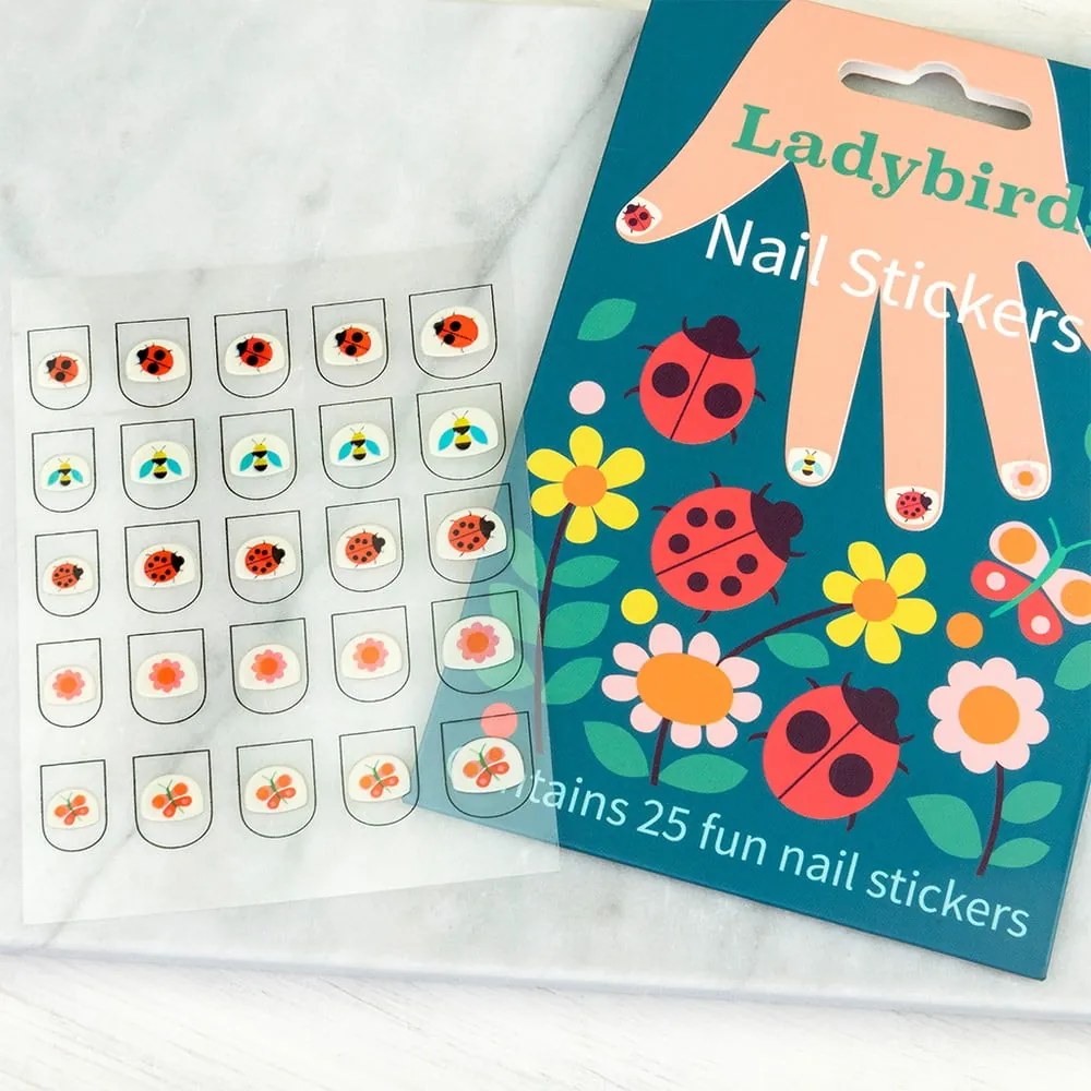 Kreatívna súprava Ladybird – Nail stickers – Rex London