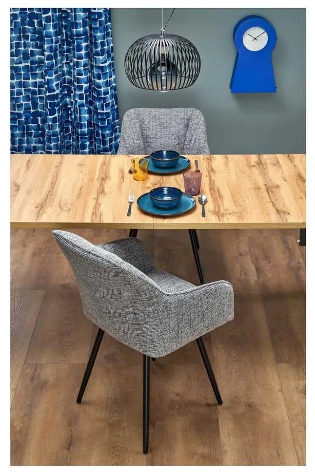 Jedálenská stolička Reya, sivá