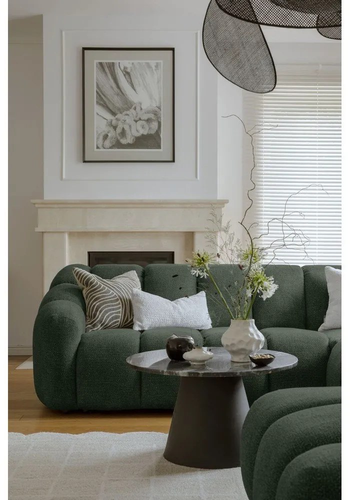 Tmavozelená rohová pohovka (ľavý roh/do tvaru "U") Shell – Miuform