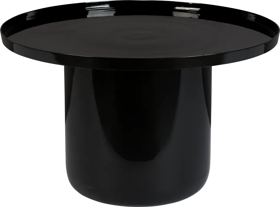 Zuiver Shiny bomb čierne príručné stolíky - 67 cm
