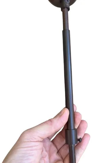 Stropné svietidlo Tiffany s nastaviteľnou nohou Ø40 CASIOPEA