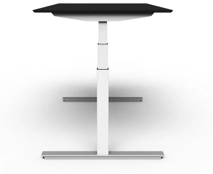 Elektricky výškovo nastaviteľný stôl ADJUSTME - rozmery na mieru, viac farieb dosky 120 x 80 cm