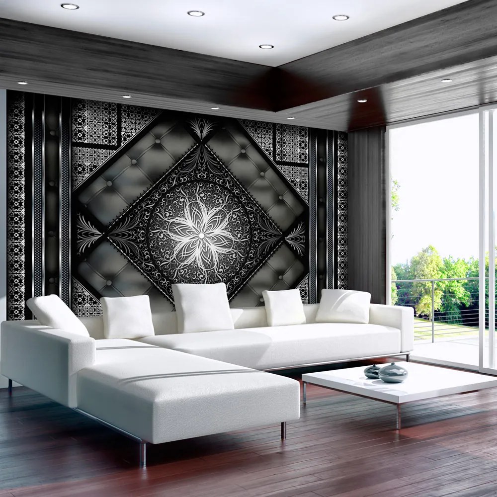 Fototapeta Bimago - Black mosaic + lepidlo zadarmo 400x280 cm