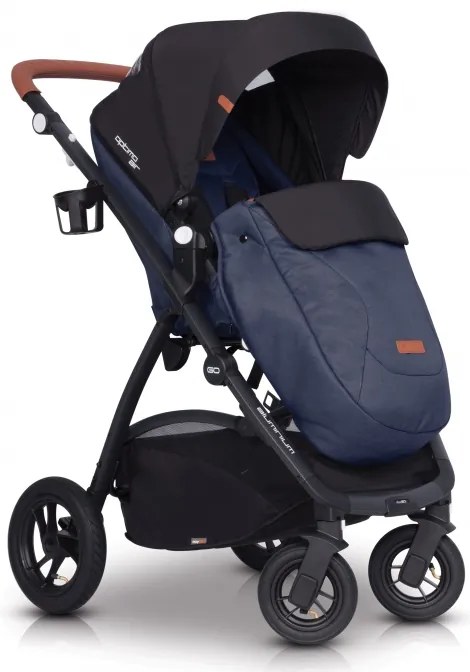 EASYGO Moderný športový kočík Optimo Air - denim