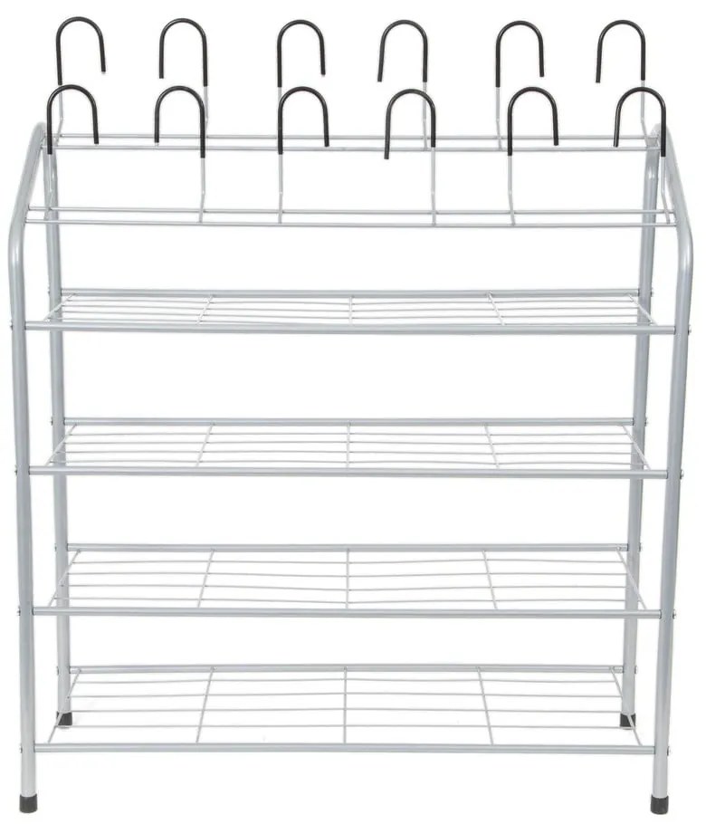 Štvorposchodový stojan na topánky s nadstavcom Compactor