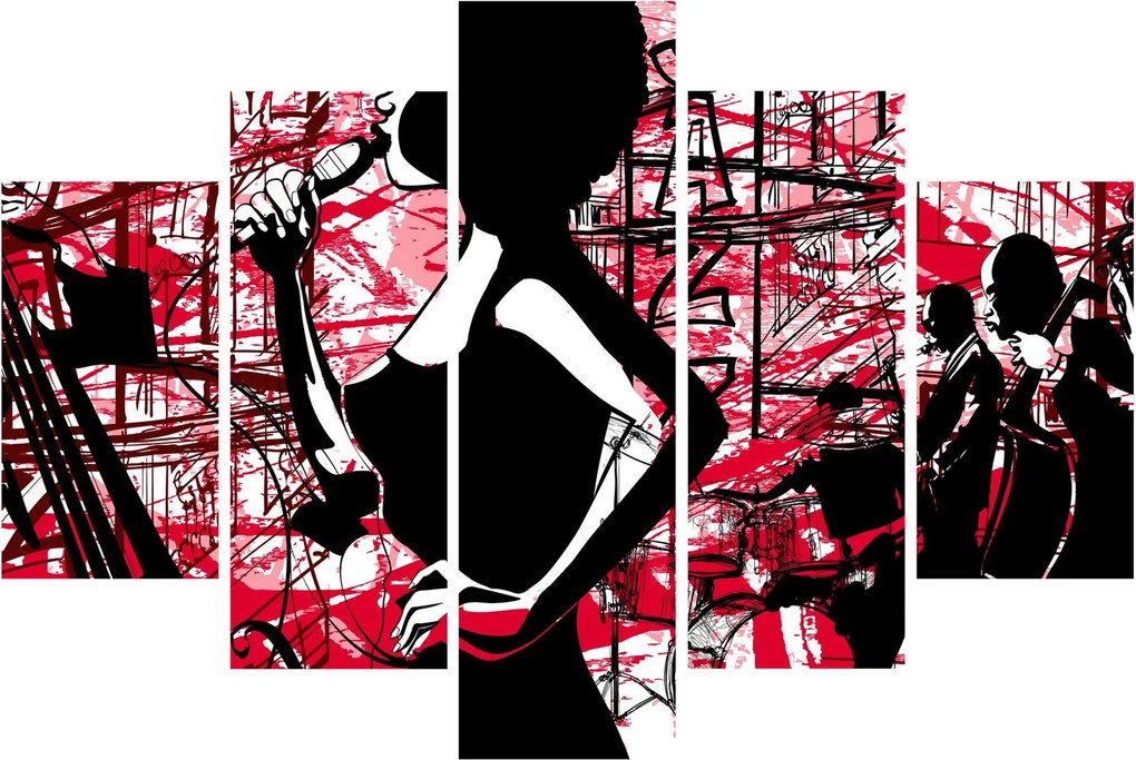 Obraz - Jazz (150x105 cm)