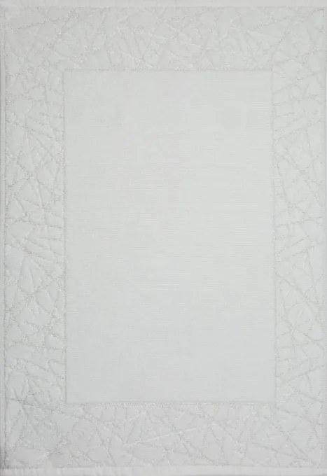Kúpeľňový koberec NIKA 01 biely