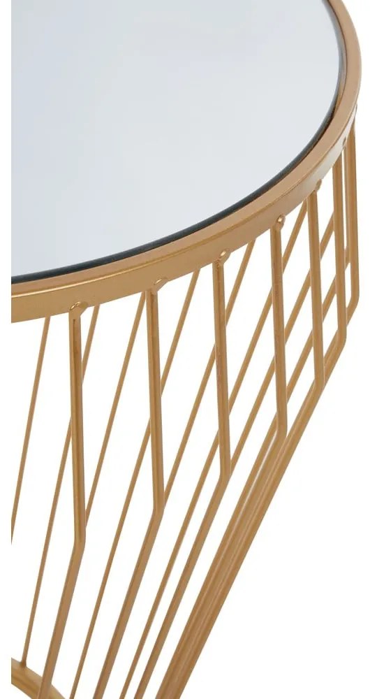 Okrúhly odkladací stolík so sklenenou doskou ø 45 cm Avantis – Premier Housewares
