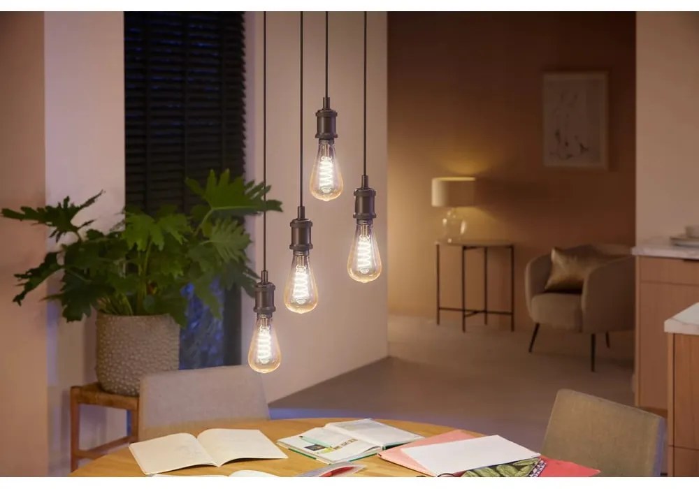 Filamentová inteligentná žiarovka E27, 7 W White ambiance – Philips Hue