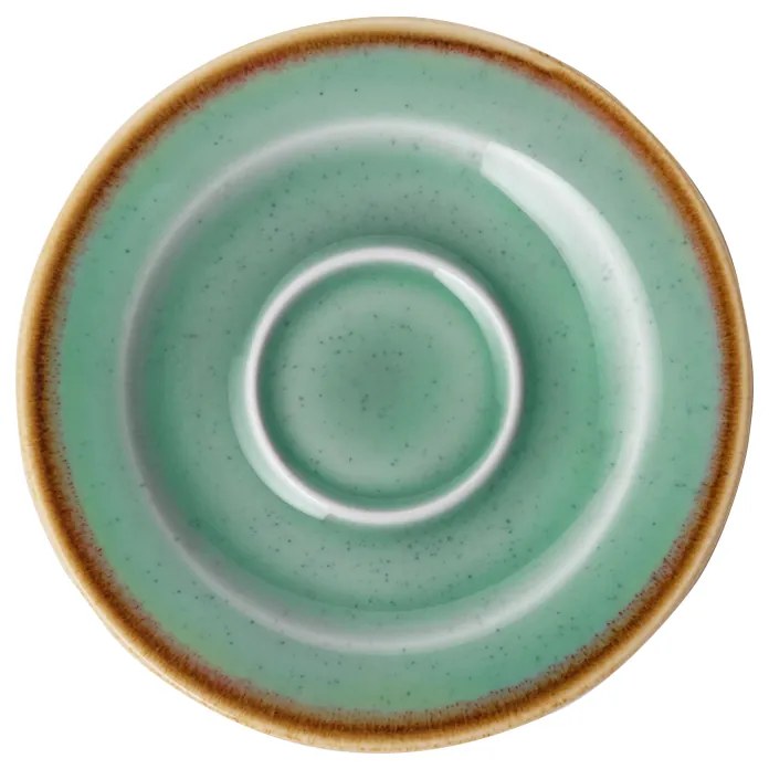 Podšálka Mocca Sand tyrkysová ø12 cm – Gaya - 451971