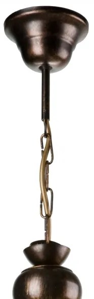 Luster na reťazi RETRO II 3xE27/60W/230V