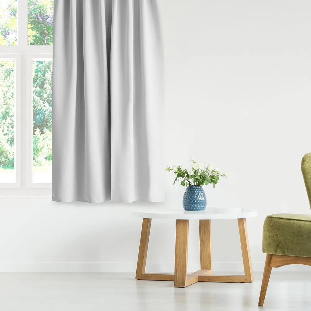 Biely dimout záves 140x270 cm Kierra – Restilo