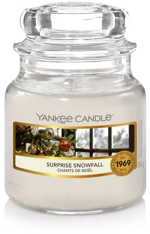 Vonná sviečka Yankee Candle - Surprise Snowfall Veľkosť: Malá