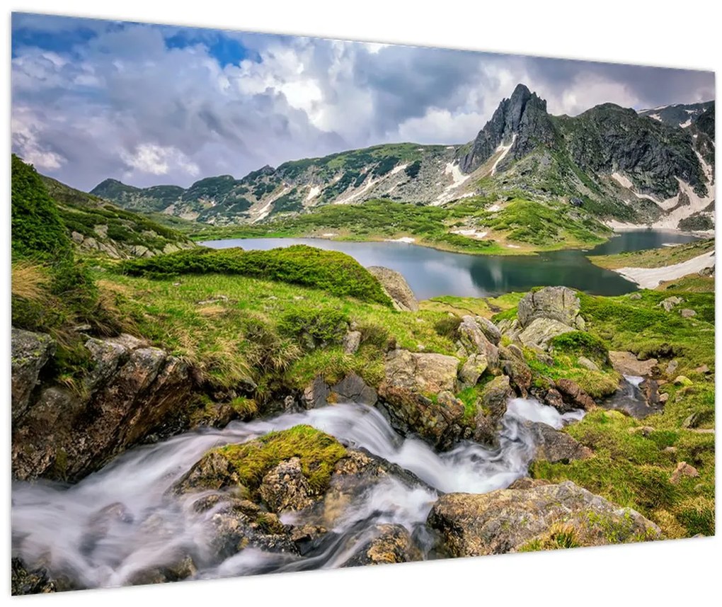 Obraz - Pohľad na horu Rila (90x60 cm)