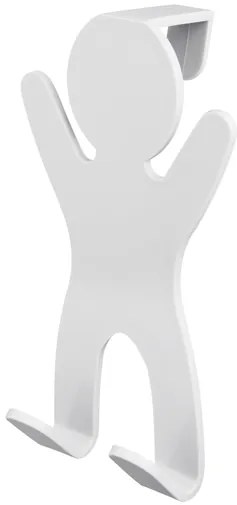 BISK Erga City, dvojitý háčik na dvere na zavesenie, šedá, ERG-06654