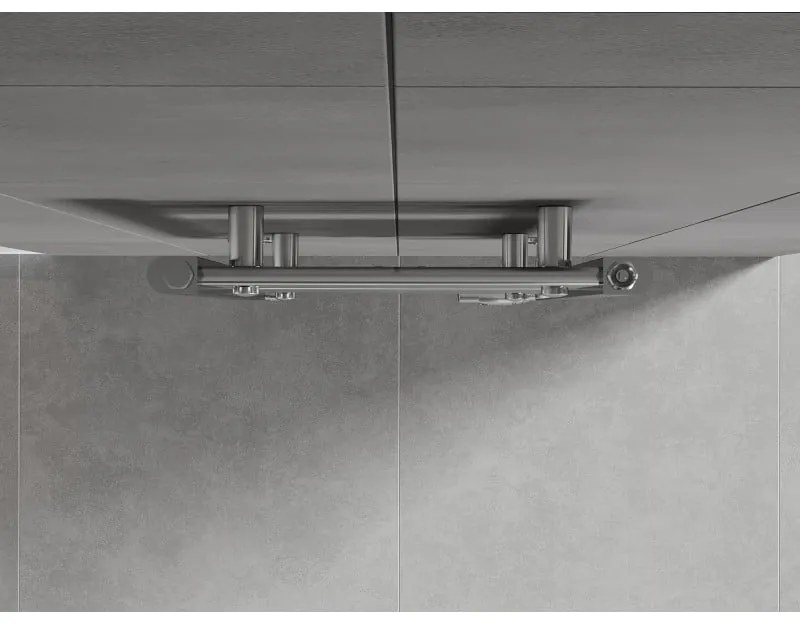 Mexen Hades, vykurovacie teleso 1200x400 mm, 367 W, chrómová, W104-1200-400-00-01