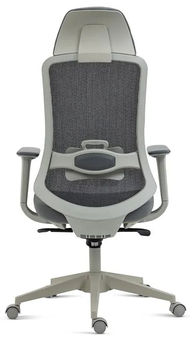 BONTEC Kancelárska stolička, synchrónny mechanizmus, sivá sieťovina, KA-V321 GREY Farba: Šedá
