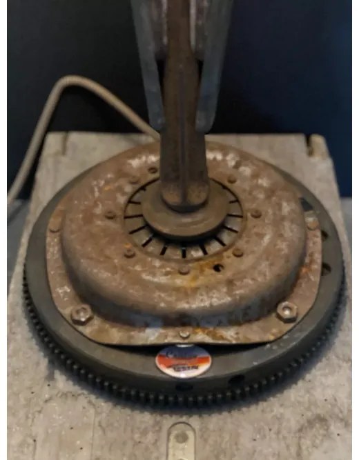 Dizajn upcycling industry lampa MARY