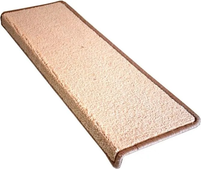 Nášľapy na schody Eton béžový obdĺžnik, samolepiaci - 25x80 obdĺžnik (rozmer vrátane ohybu) Vopi