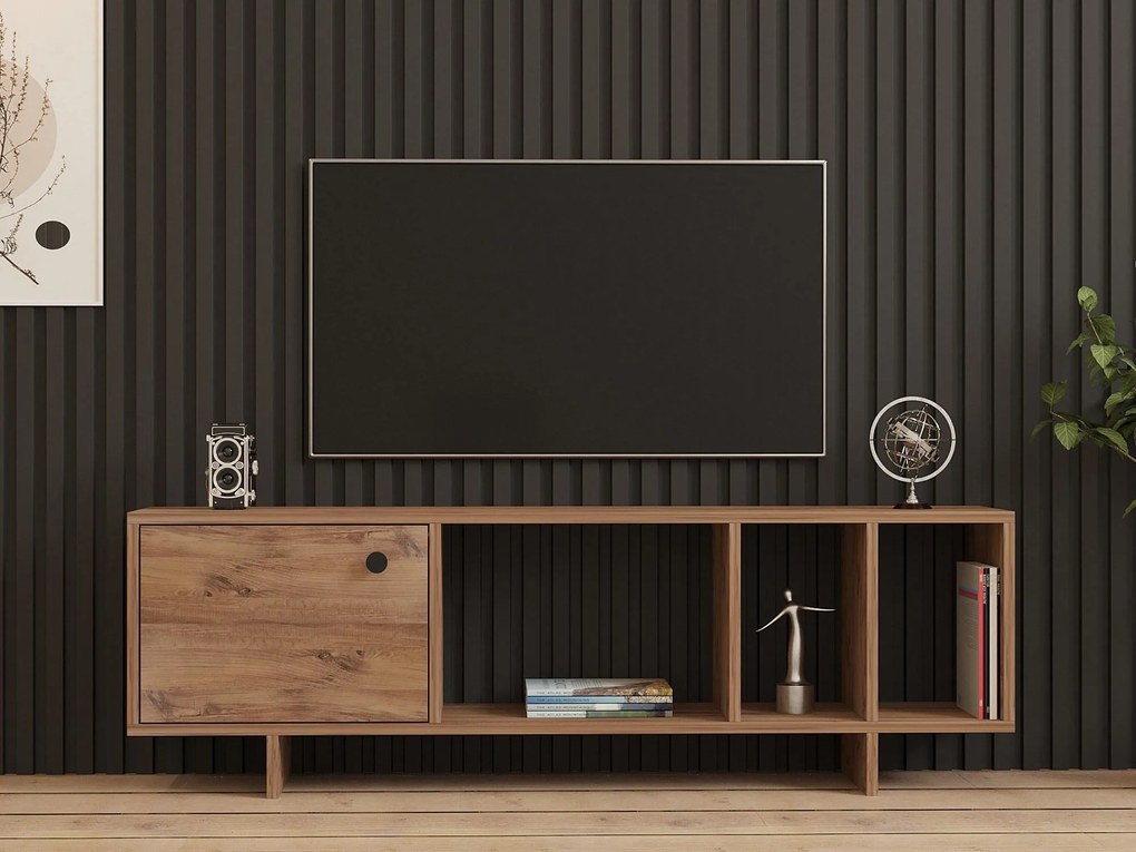 TV stolík/skrinka Nipuvo (borovica atlantická) . Akcia -17%. Vlastná spoľahlivá doprava až k Vám domov. 1095129