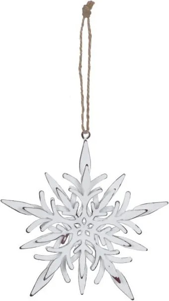 Závesná vianočná dekorácia na stromček Ego Dekor Misto Snowflake Small
