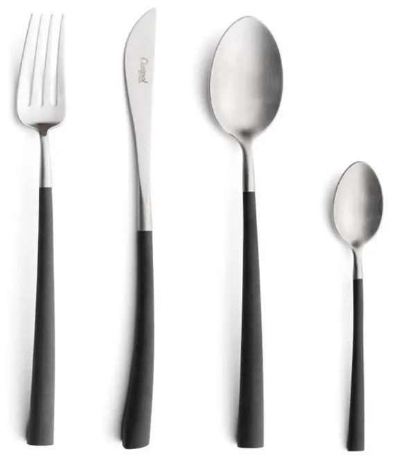 Sada příborů Cutipol NOOR 24ks černé