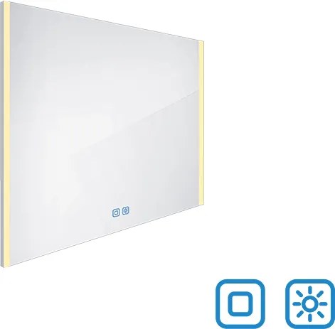 Nimco LED zrkadlo 800x700 s dvoma dotykovými senzormi - ZP 11003VX
