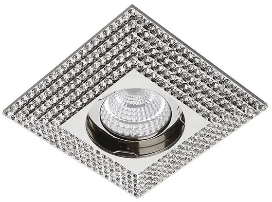 Podhľadové svietidlo Piramide XL chróm