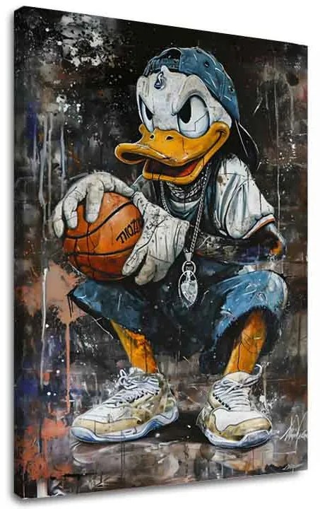 Obraz LeBron Duck na plátne | Akrylové detaily