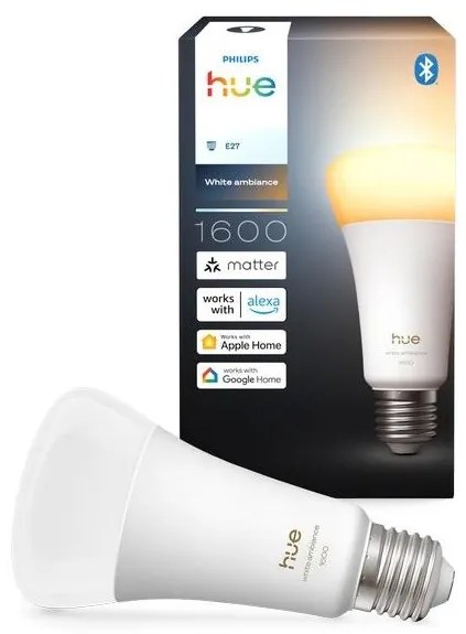 LED Stmievateľná žiarovka Philips Hue WHITE AMBIANCE E27/11,8W/230V 1000-20000K