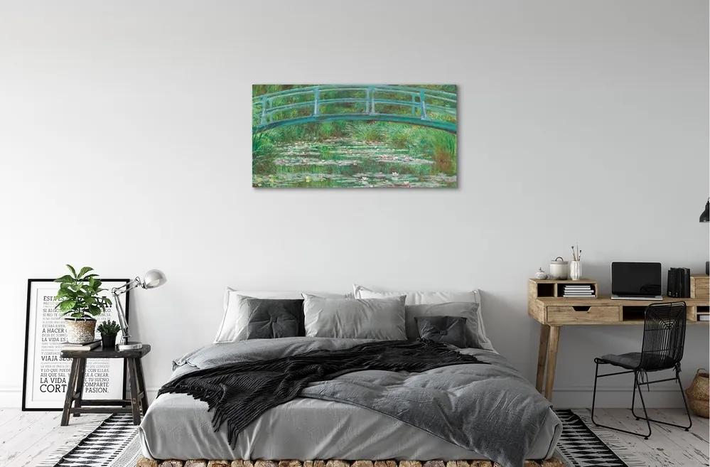 Obraz canvas Art maľované bridge 100x50 cm