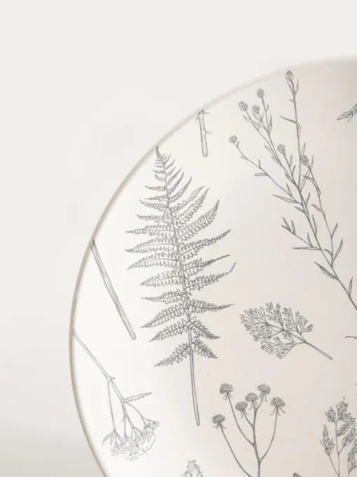 Sada tanierov BARI biela / sivá 752452