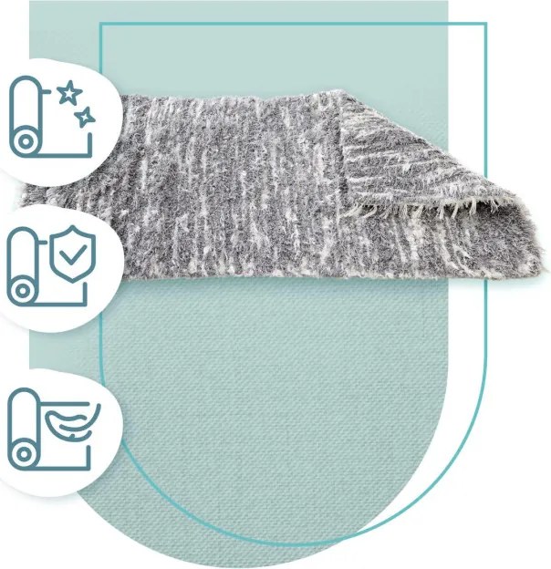 Koberec Ulmar Popiel sivý