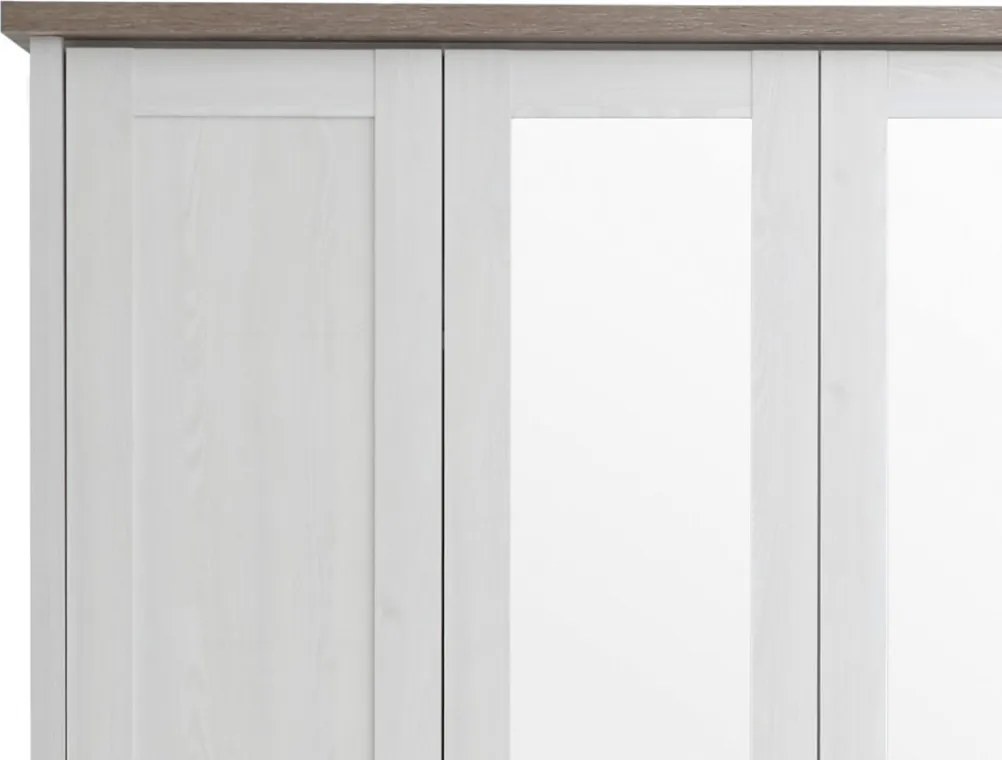 Šatníková skriňa Luca, 4-dverová