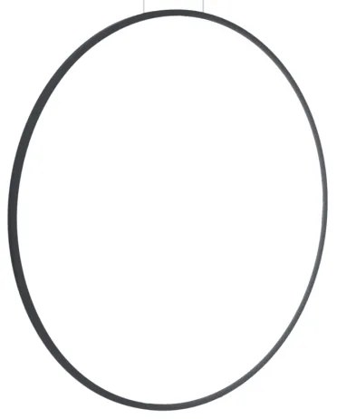 LED Luster na lanku SATURNO LED/46W/230V pr. 80 cm IP44 antracit