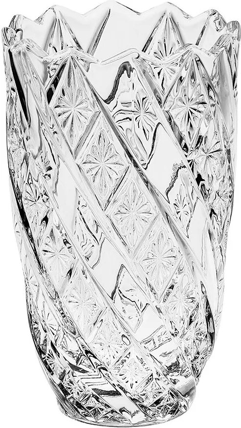 CRYSTAL BOHEMIA Krištáľová váza Ruth 190 × 112 × 112 mm