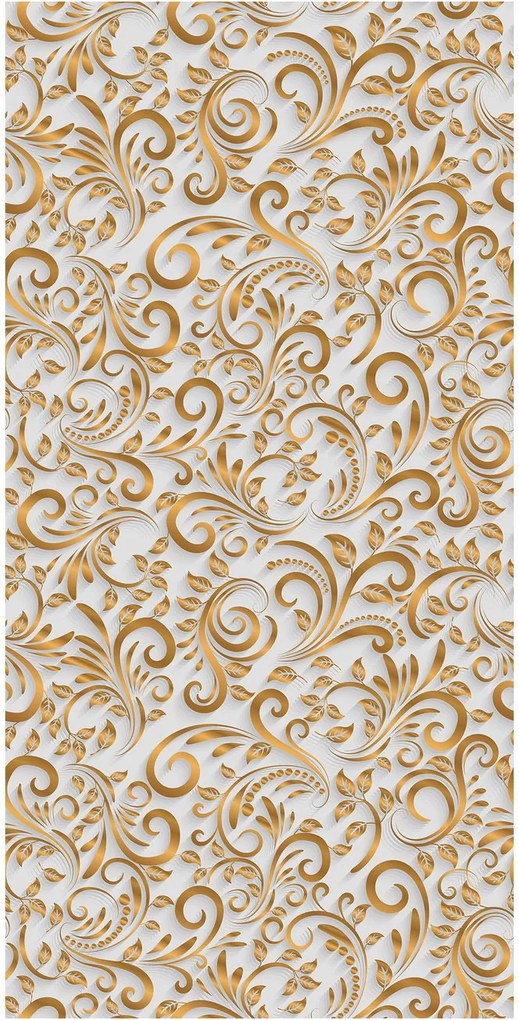 Tapeta - 3D ornamenty, biele