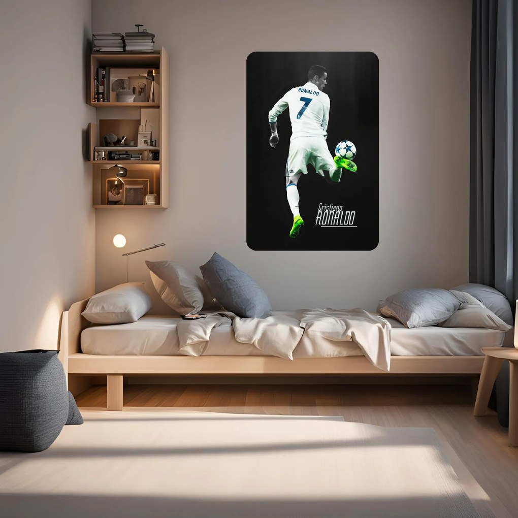 Textilná nálepka na stenu "Cristiano Ronaldo 2"