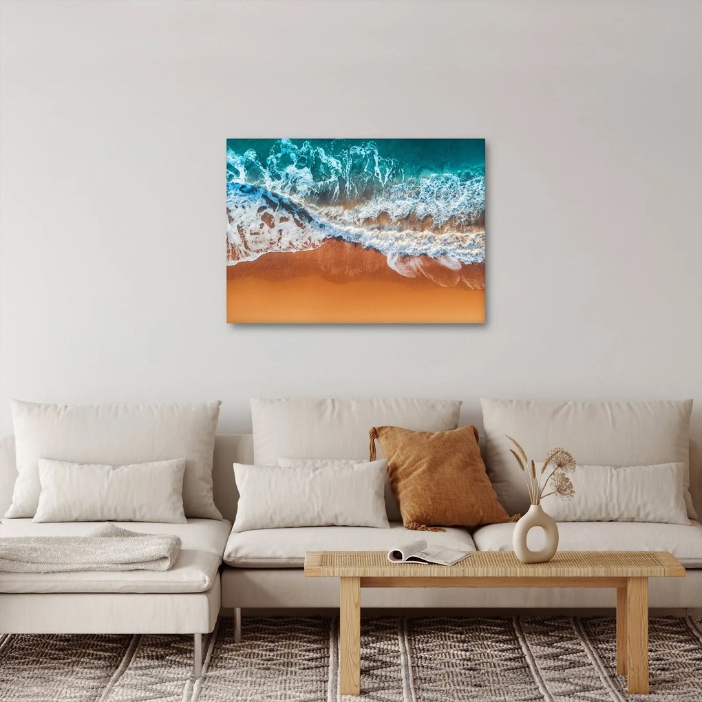 Obraz morskej pláže (70x50 cm)