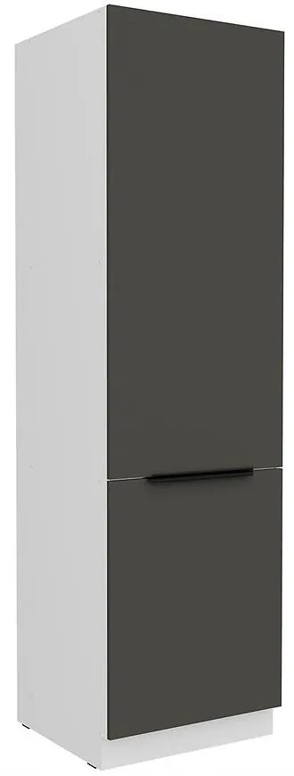 Kuchynská skrinka Aria-Gr/Wh Anti Fingerprint 60dk-210 2f