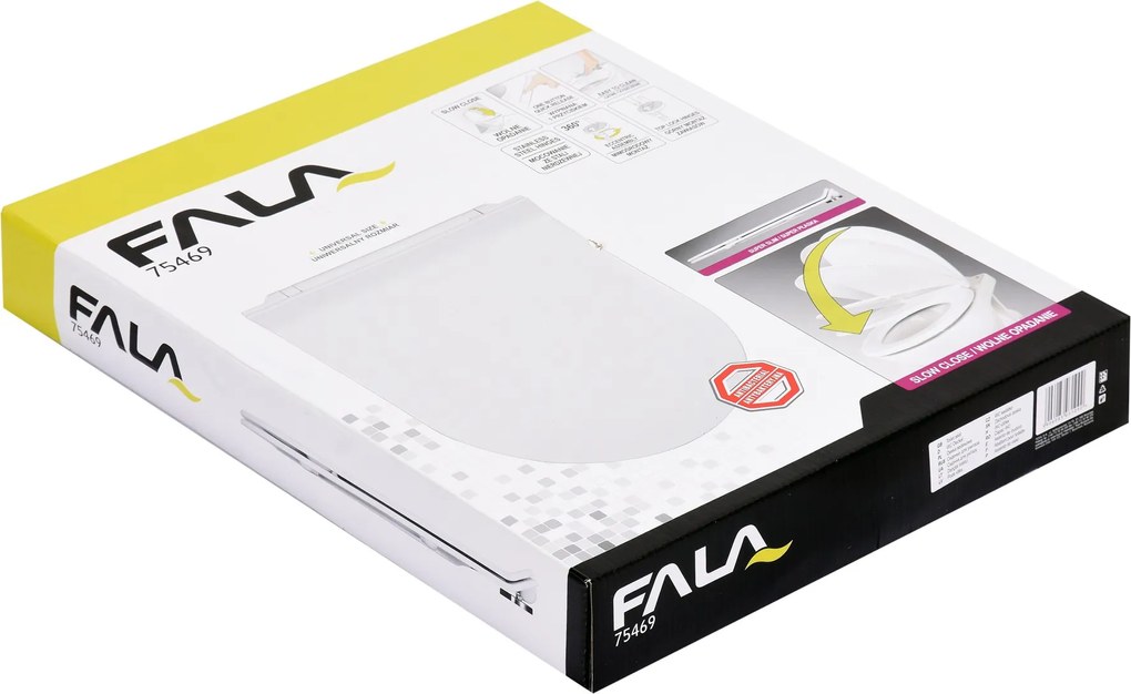 Fala Záchodové prkénko SUPER SLIM-D TO-75469